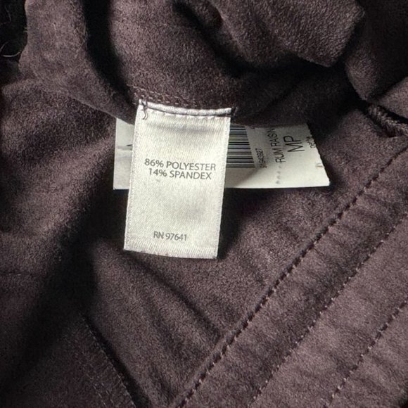 J Jill Wearever Collection‎ Velveteen Pants Women MP NWT Elastic waist Pockets - Picture 7 of 10